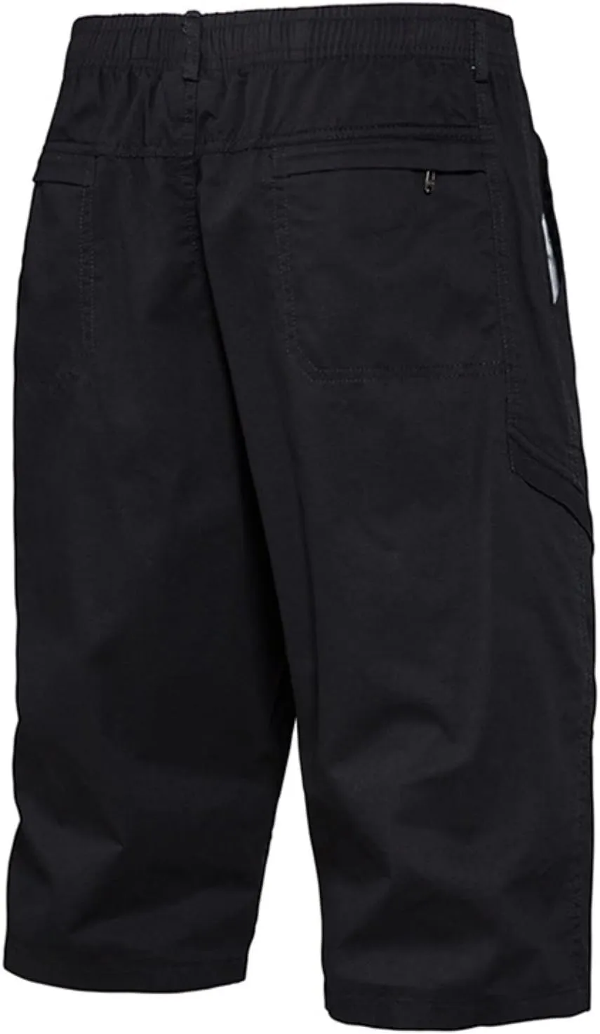 Men's Cargo Shorts Casual Twill Elastic 3/4 Capri Pants below Knee Long Shorts with 7 Pocket Men Summer Shorts Cargo Capris