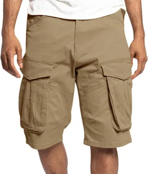 Men's Cargo Shorts Relaxed Fit Camo Short Outdoor Multi-Pocket Cotton Work Casual Shorts with No Belt Outdoor Cargo Shorts