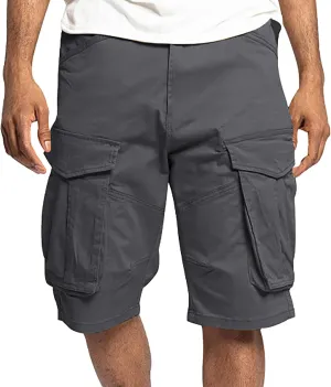 Men's Cargo Shorts Relaxed Fit Camo Short Outdoor Multi-Pocket Cotton Work Casual Shorts with No Belt Outdoor Cargo Shorts