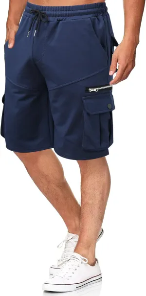 Men's Casual Cargo Shorts, Lightweight Water Resistant Golf Shorts Stretch Tactical Work Shorts with Multi-Pocket Work Shorts