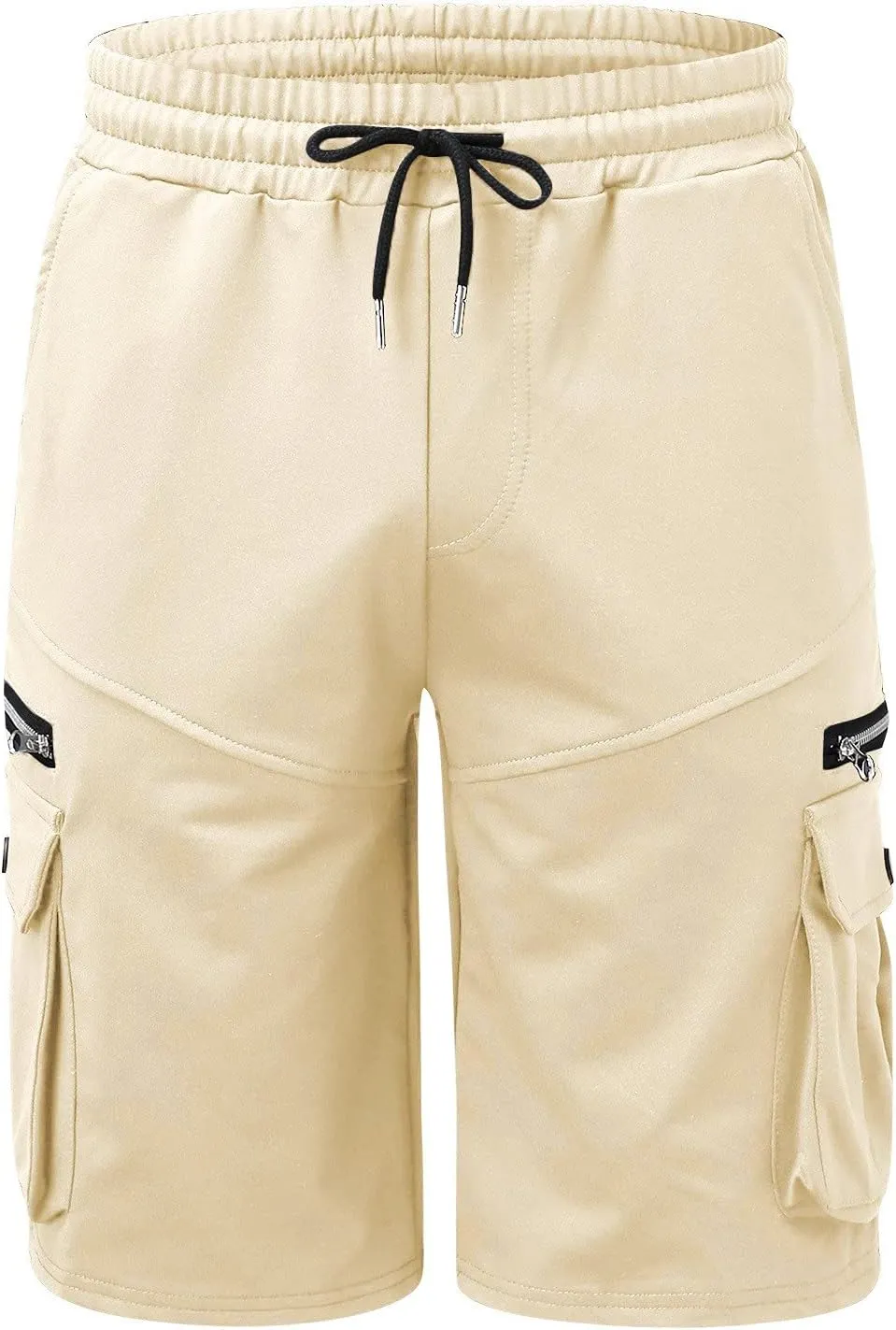 Men's Casual Cargo Shorts, Lightweight Water Resistant Golf Shorts Stretch Tactical Work Shorts with Multi-Pocket Work Shorts