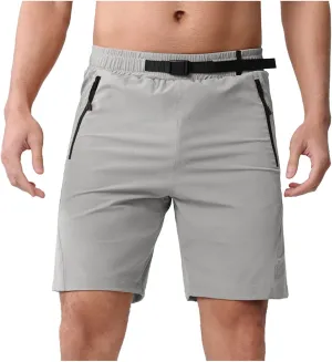 Men's Linerless Workout Shorts - 7'' Quick Dry Running Sports Athletic Gym Shorts with Pockets Gym Shorts Exercise Fit Shorts