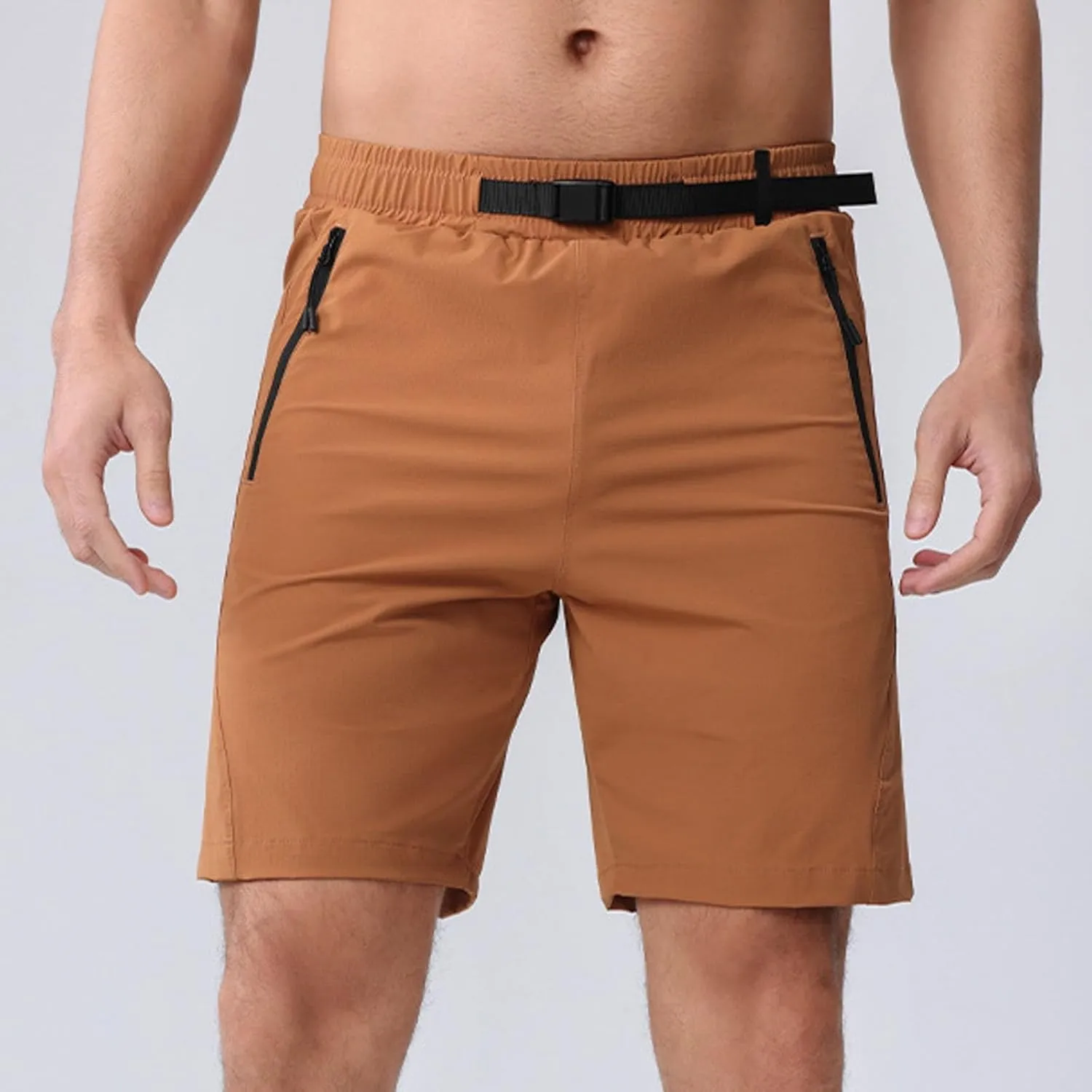 Men's Linerless Workout Shorts - 7'' Quick Dry Running Sports Athletic Gym Shorts with Pockets Gym Shorts Exercise Fit Shorts