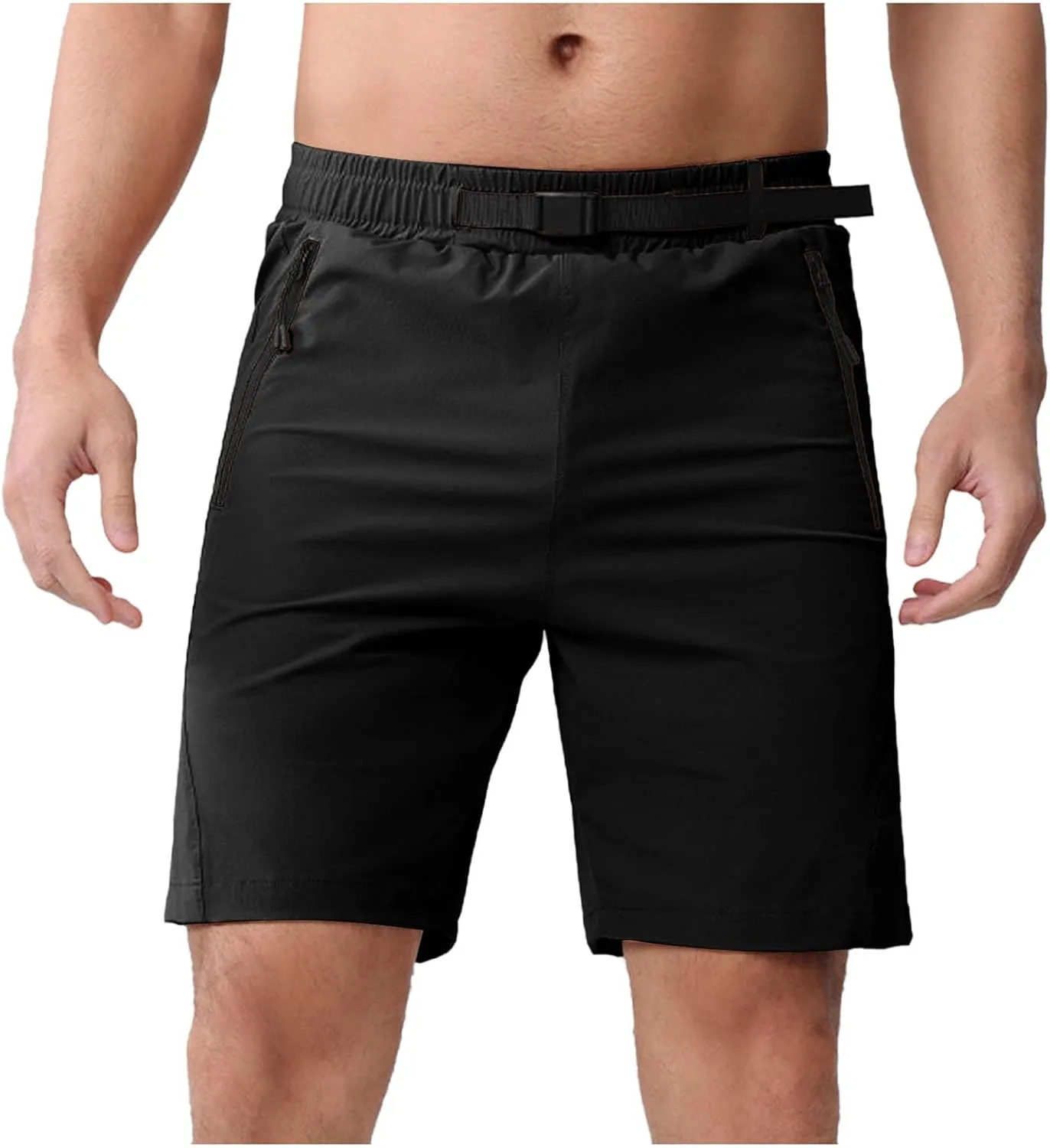 Men's Linerless Workout Shorts - 7'' Quick Dry Running Sports Athletic Gym Shorts with Pockets Gym Shorts Exercise Fit Shorts