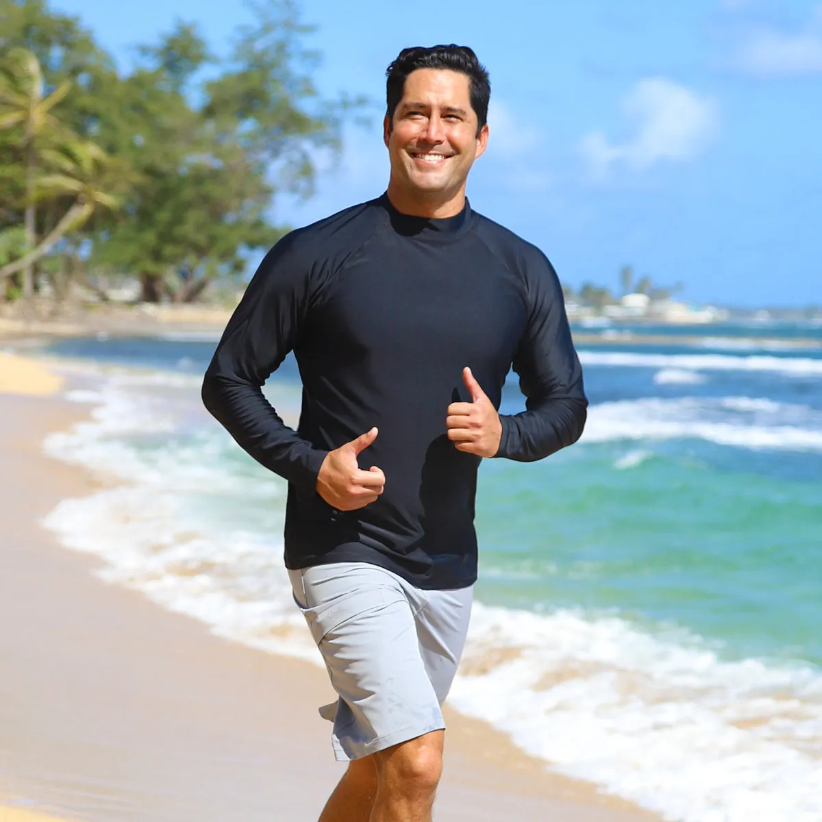 Men's Long Sleeve Sun & Swim Shirt