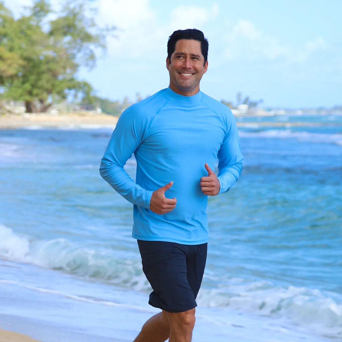 Men's Long Sleeve Sun & Swim Shirt