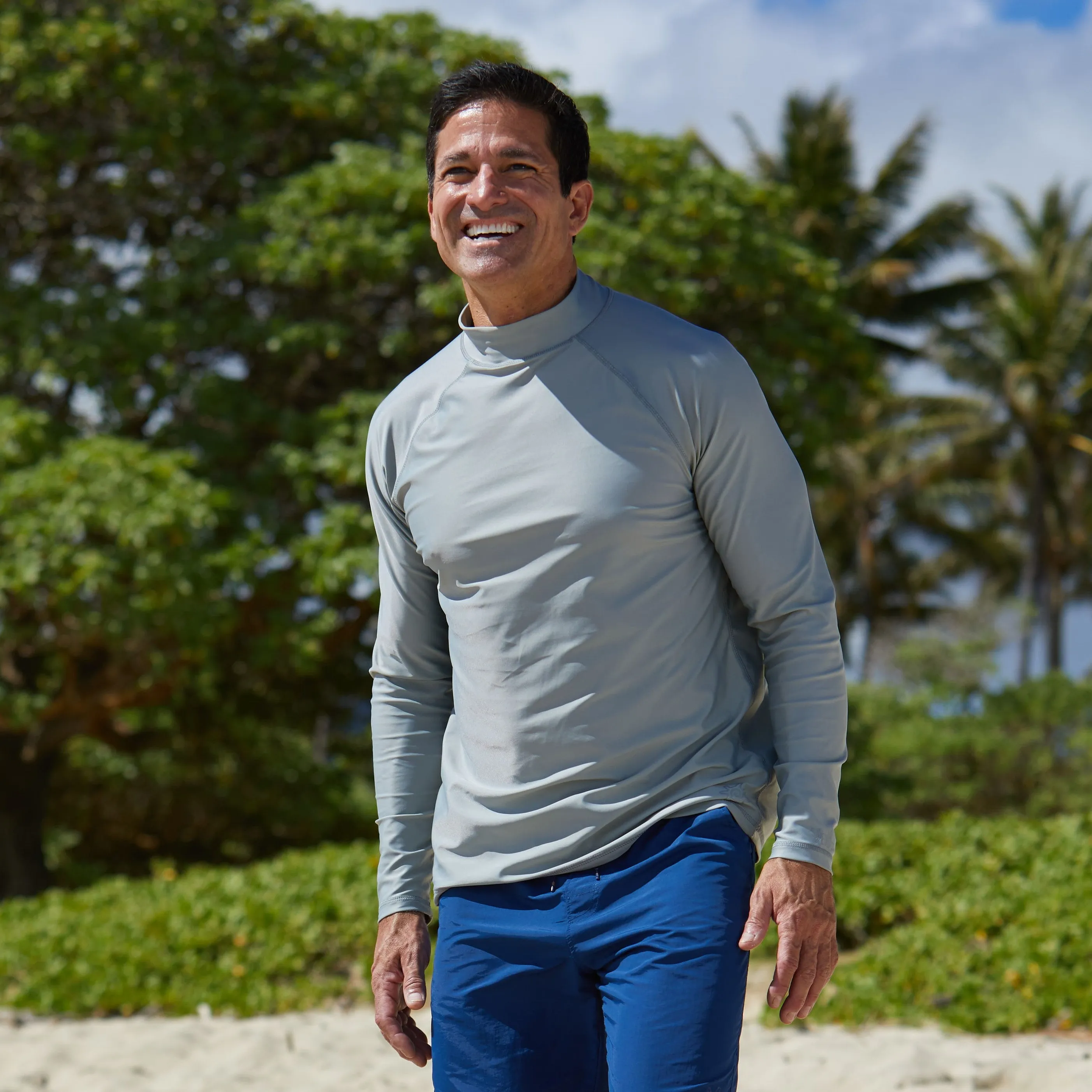 Men's Long Sleeve Sun & Swim Shirt