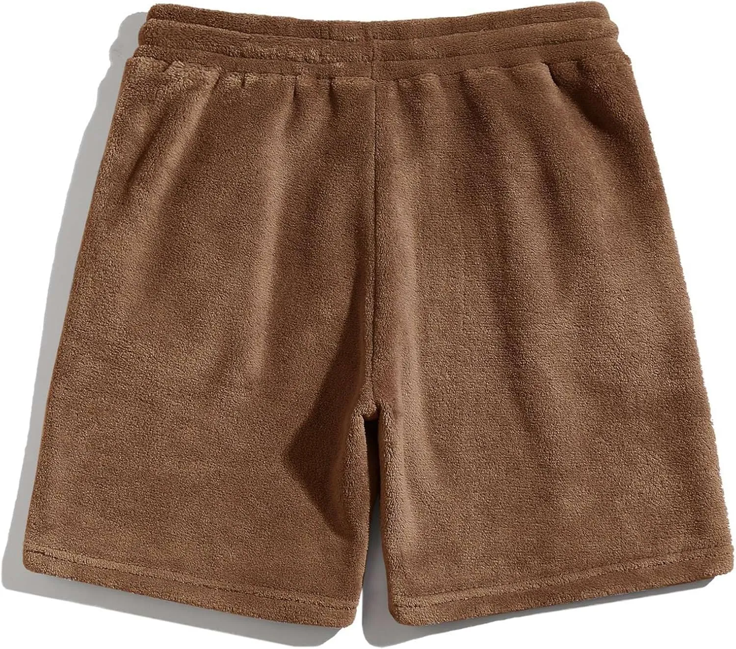 Mens Lounge Shorts Fleece Spring Fall Summer Casual Shorts Soft Touch Comfy Sleepwear PJ Bottoms