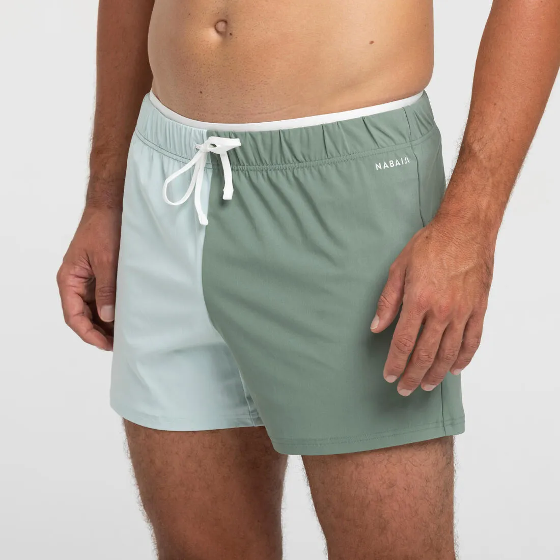 Men’s short swimming shorts 100 camo