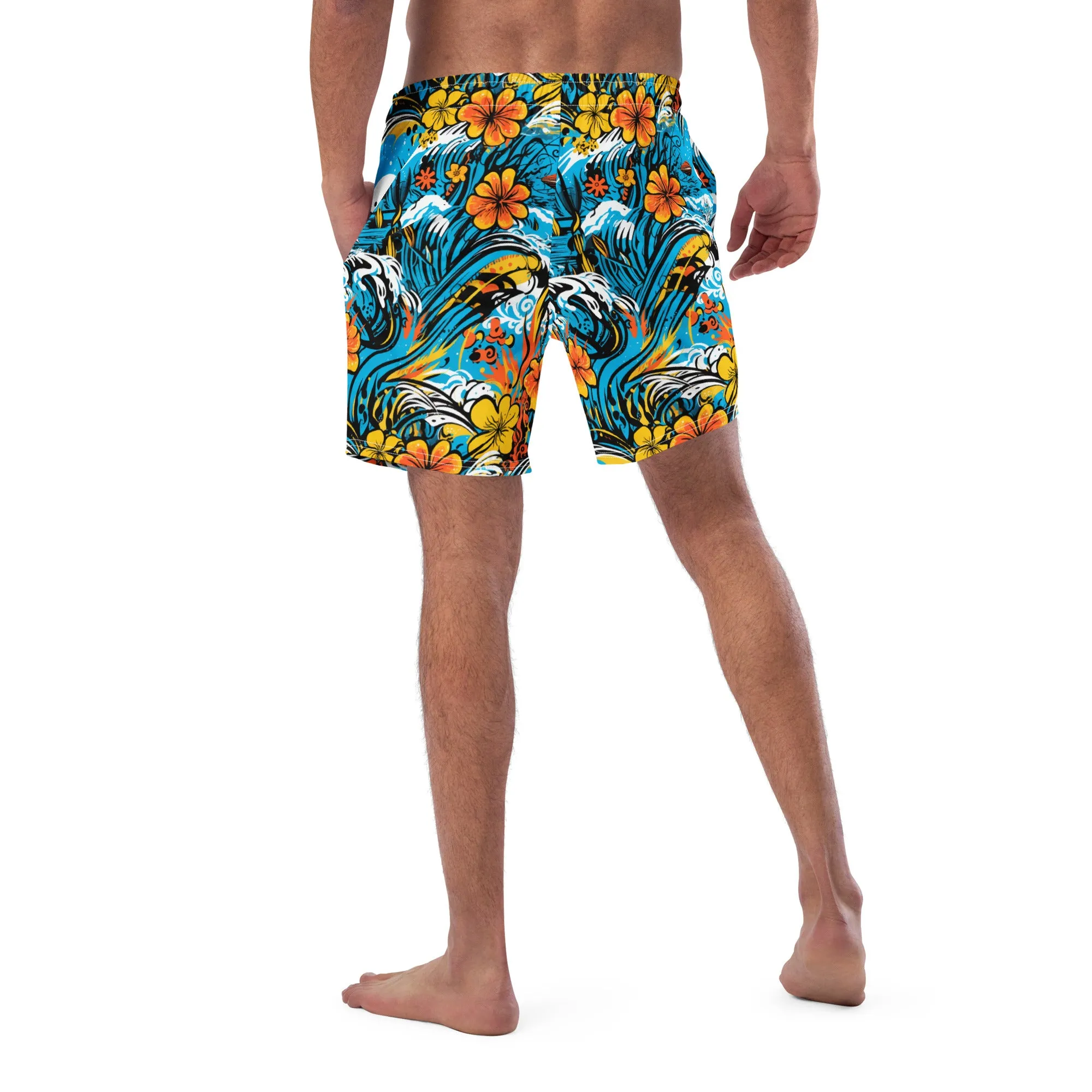 Men's Swim Trunks - Dangerous Summer 001
