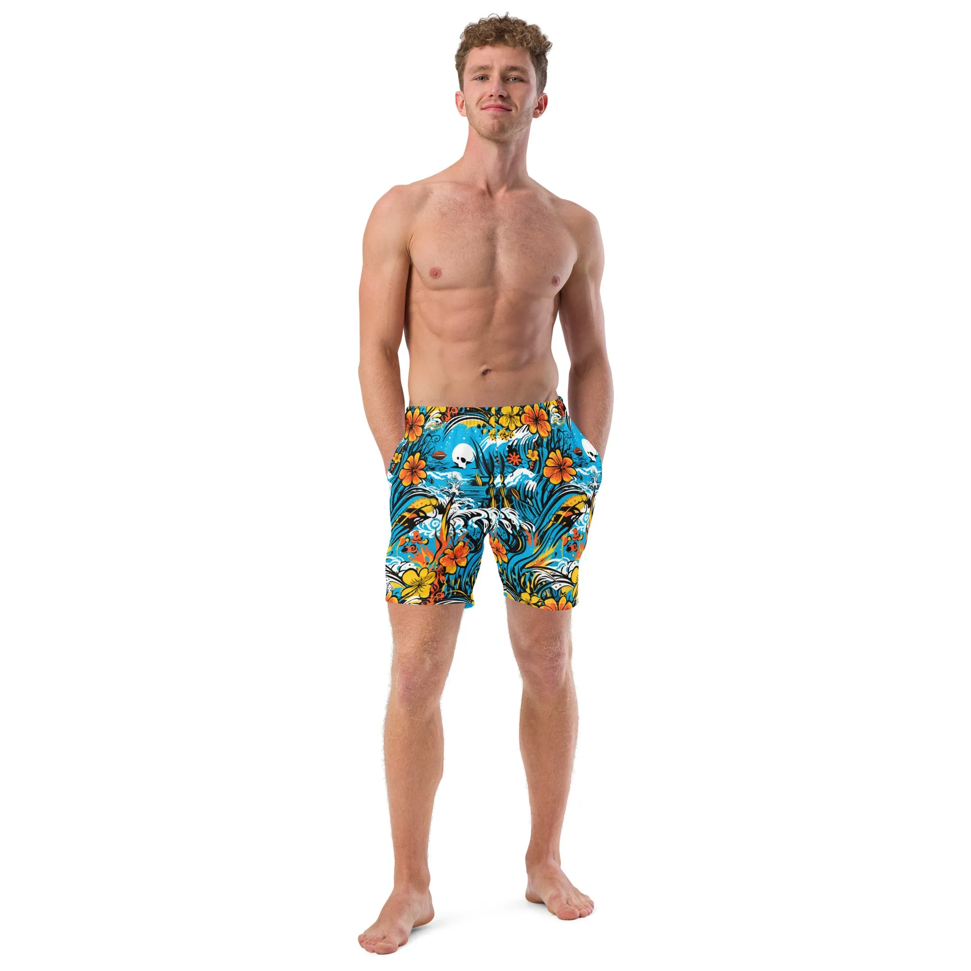 Men's Swim Trunks - Dangerous Summer 001