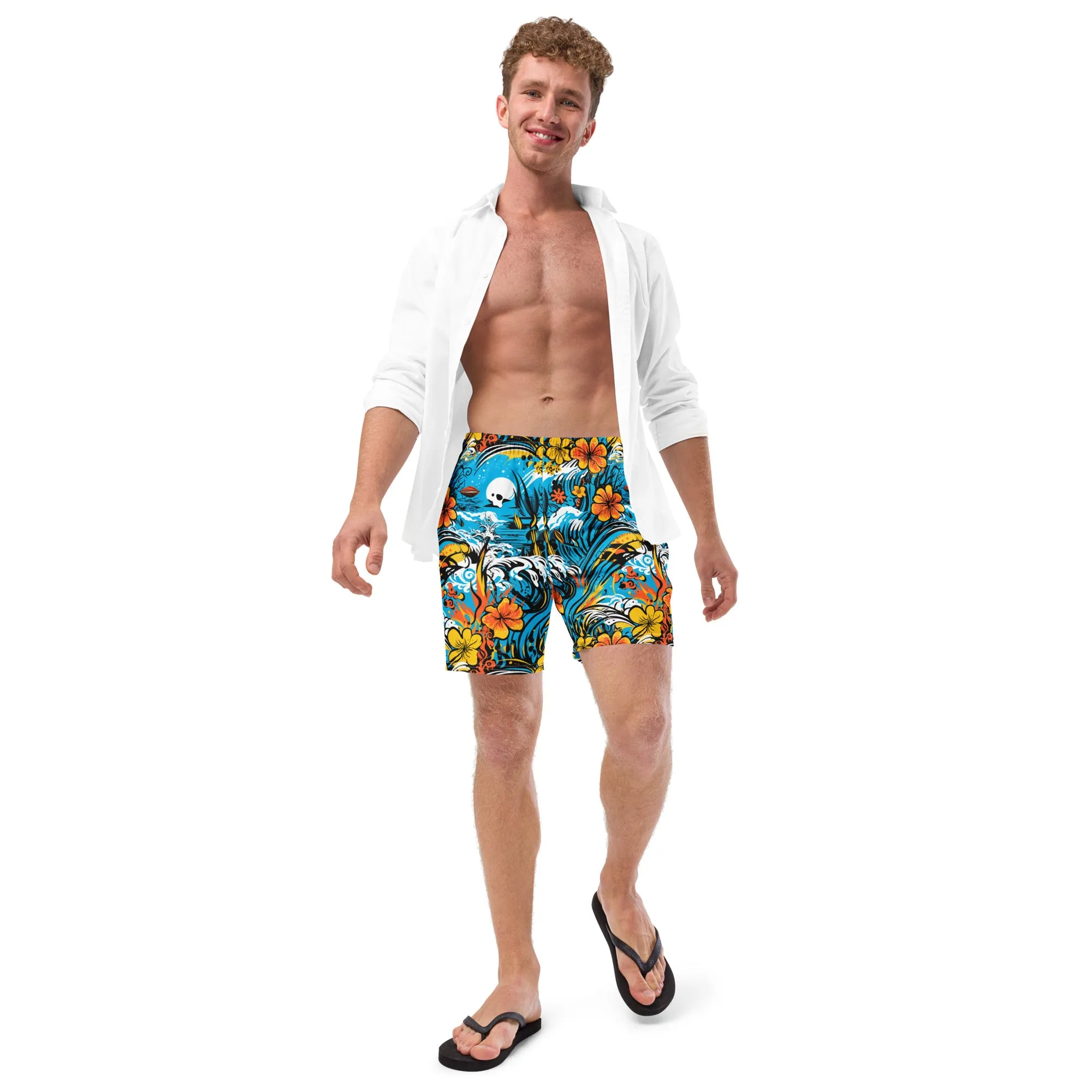 Men's Swim Trunks - Dangerous Summer 001