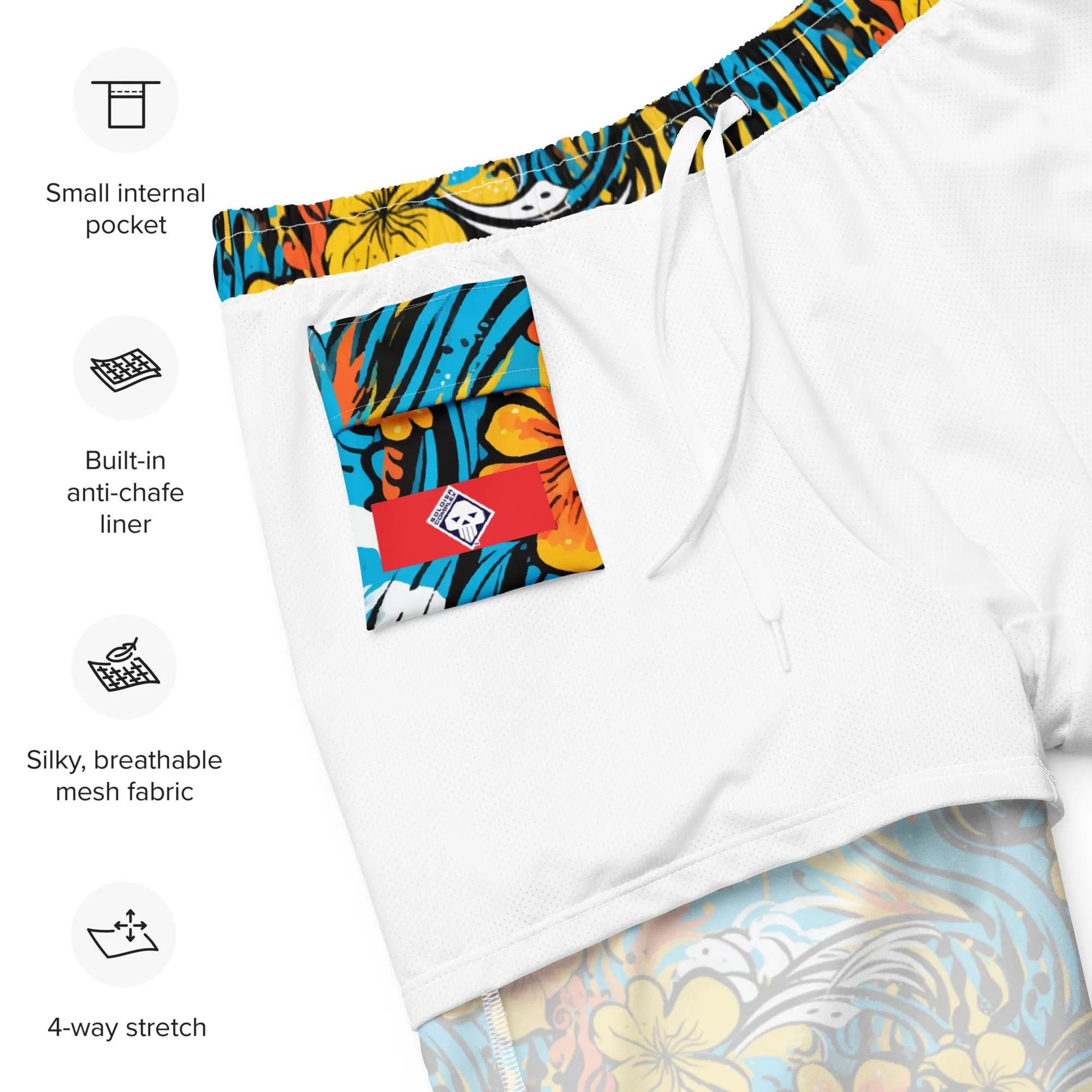 Men's Swim Trunks - Dangerous Summer 001