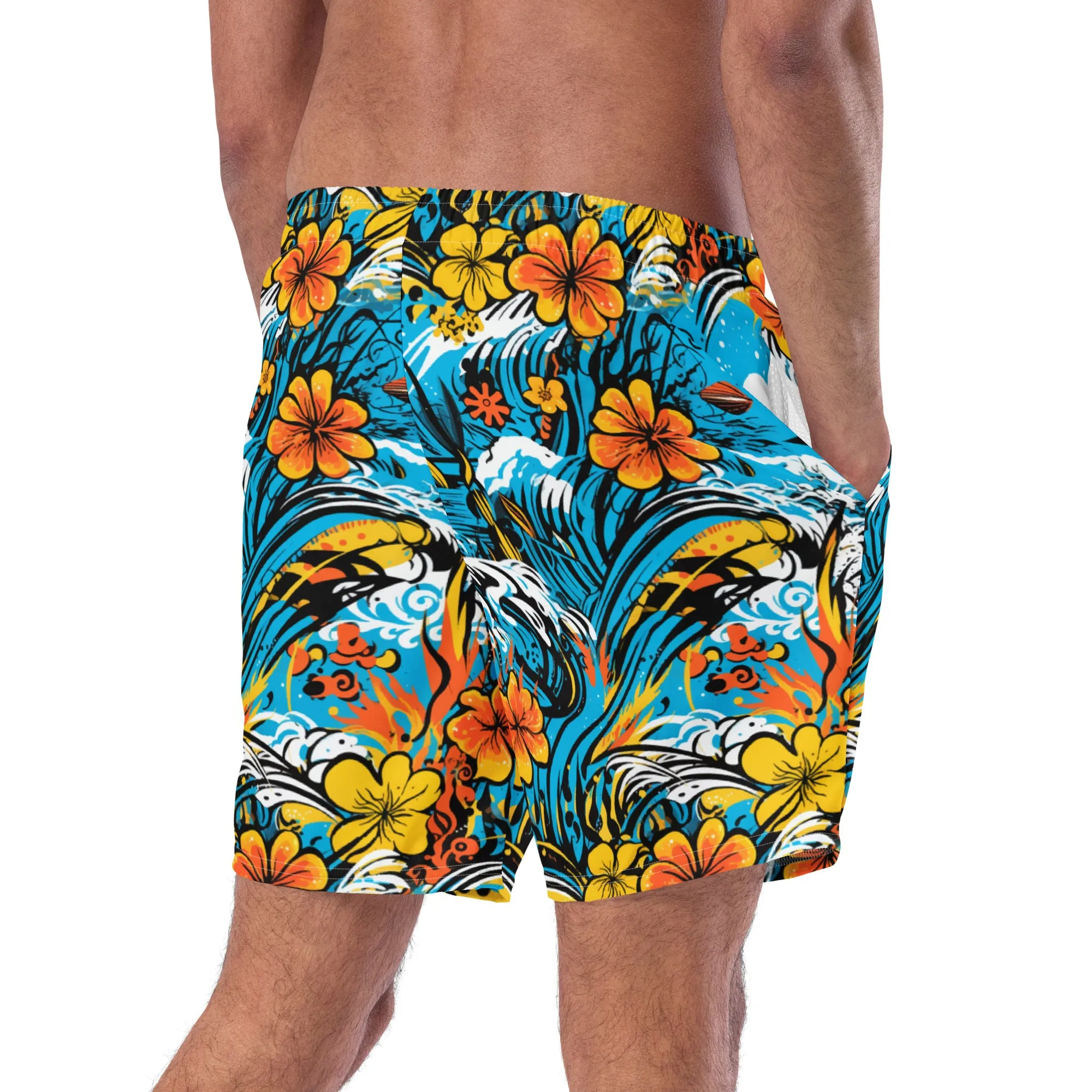 Men's Swim Trunks - Dangerous Summer 001