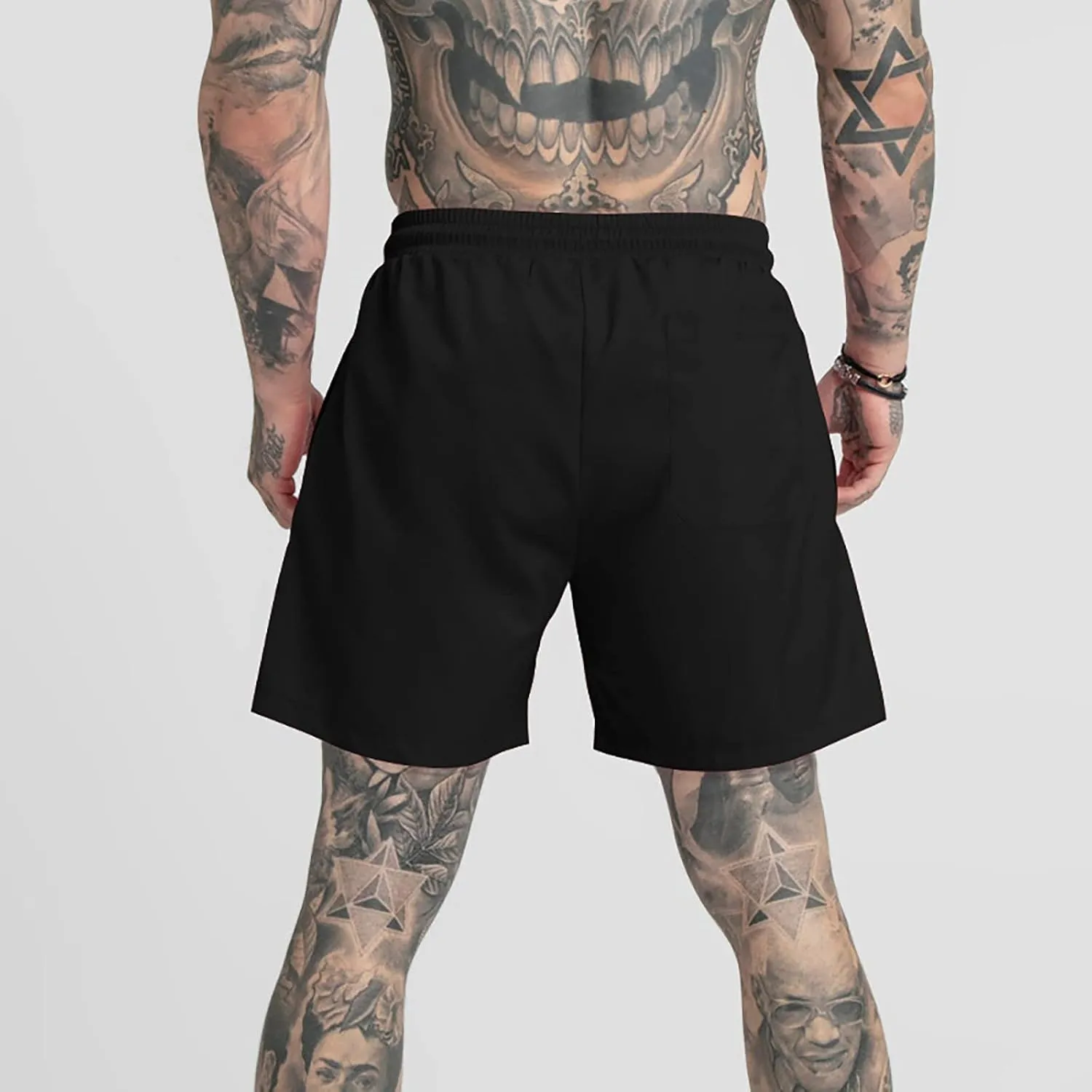 Men's Swim Trunks Quick Dry Bathing Suits with Mesh Lining Swimwear Swim Shorts Men Shorts Casual with Elastic Waist