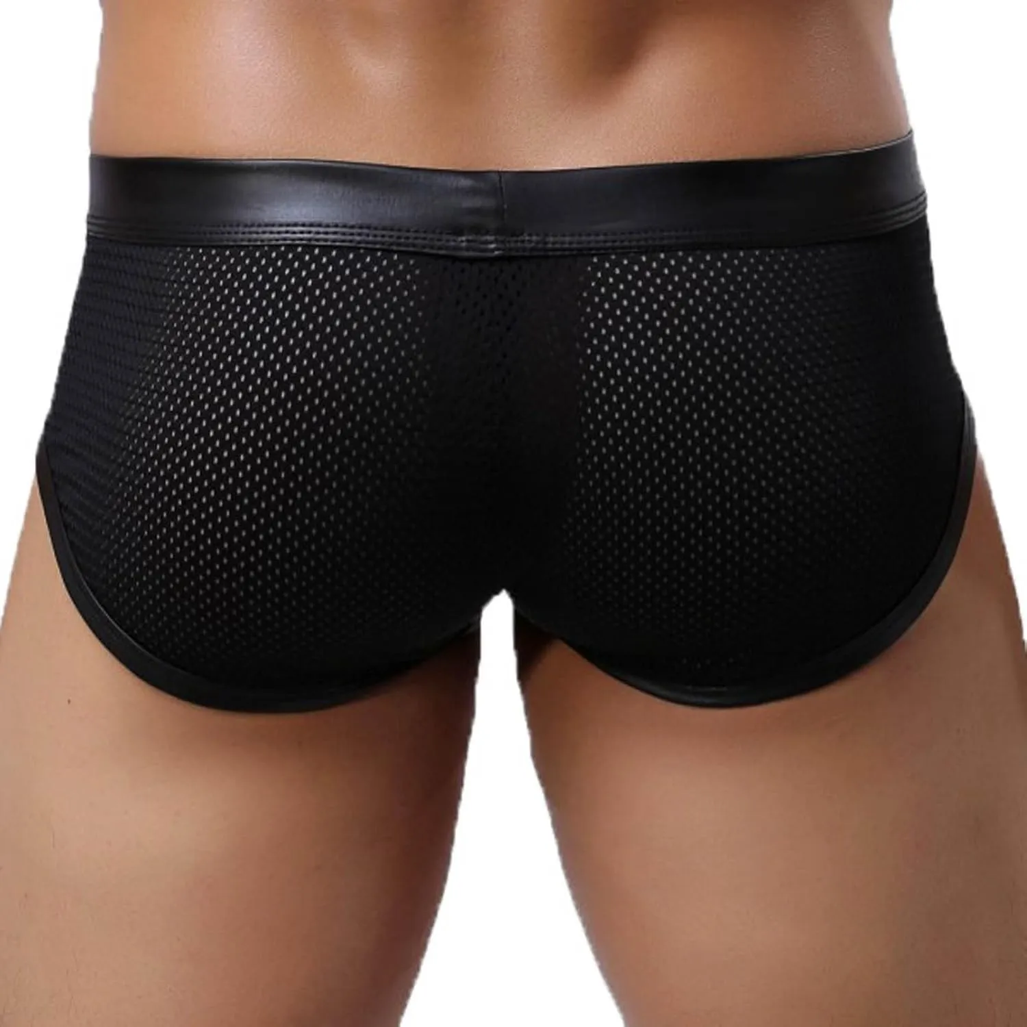 Men's Underwear with Pouch Briefs Comfort Jockstrap Faux Fur Male Bikini Athletic Supporters Sexy Boxer Briefs Thongs