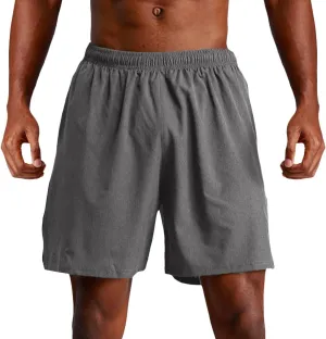 Men's Workout Running Shorts Quick Dry Active 5 Inches Shorts with Pockets, Lightweight, Breathable Summer Men Beach Shorts