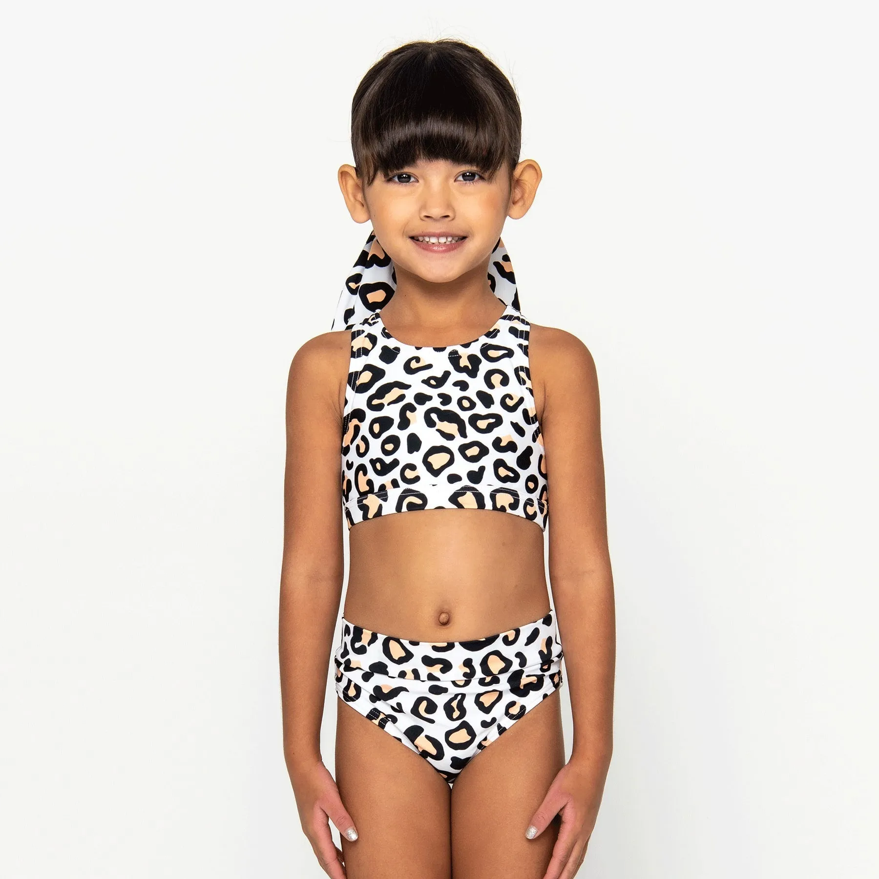Mini Gia Bikini Set - Safari Leopard