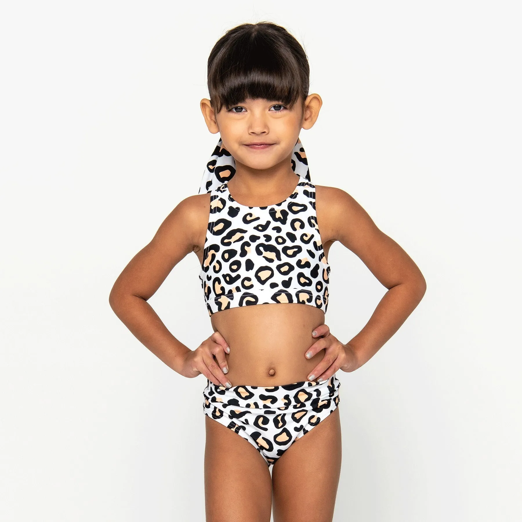 Mini Gia Bikini Set - Safari Leopard