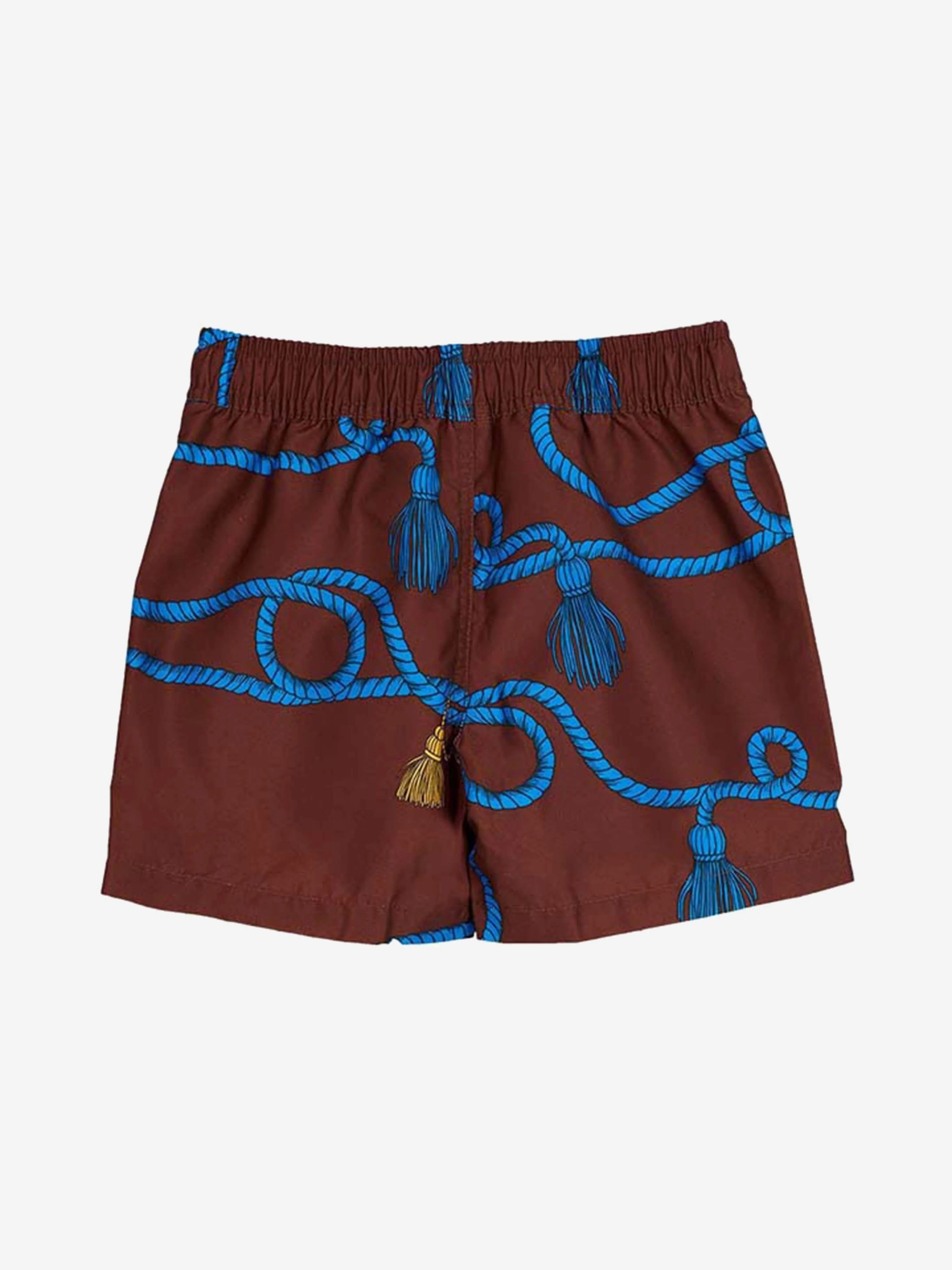 Mini Rodini Boys Swim Shirts - Rope Swim Shorts