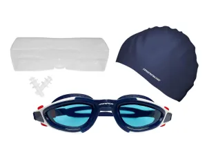 Mirage Sports Adult Goggles Swim Pack Blue <br> SA201-BLU