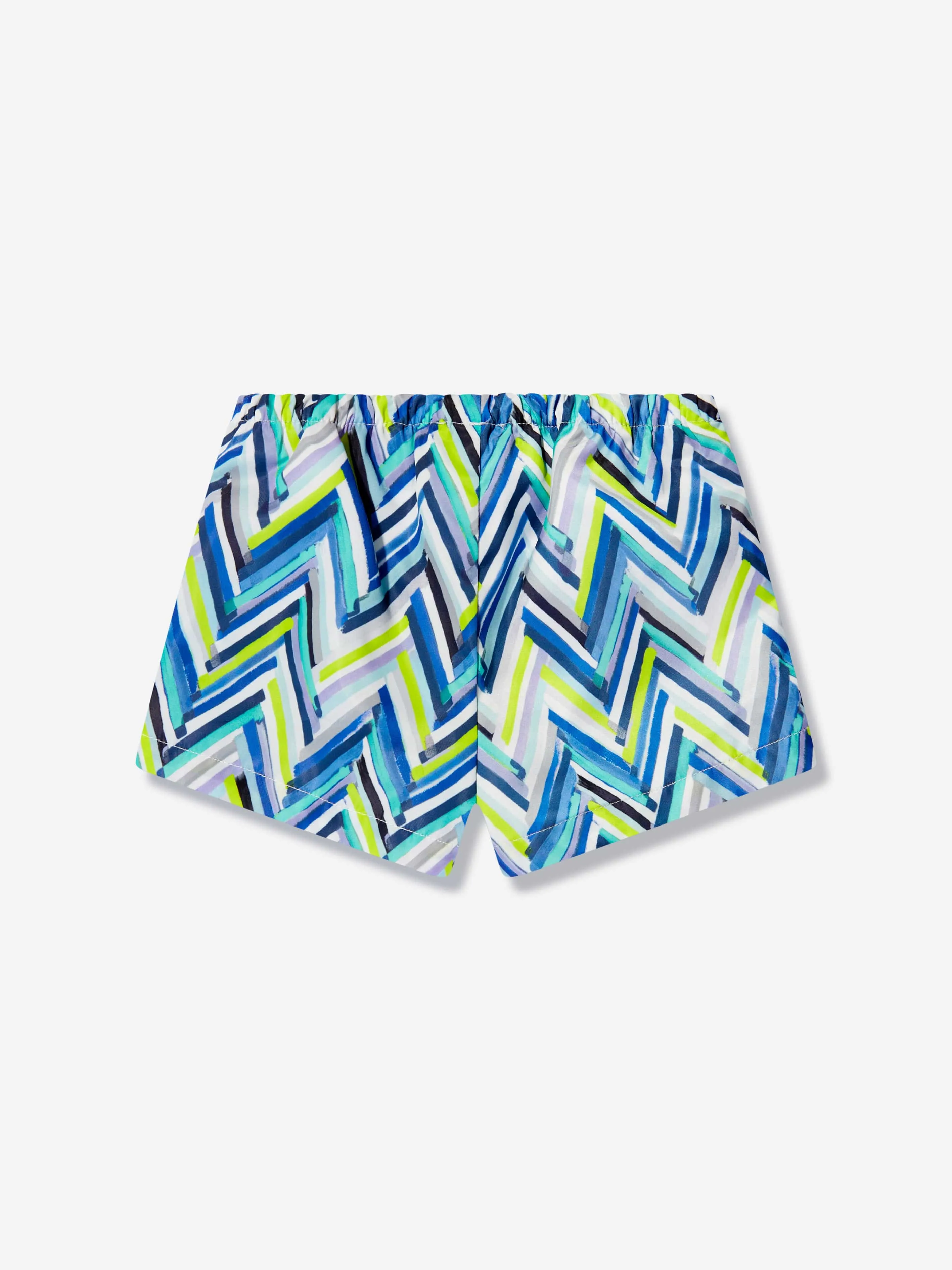 Missoni Baby Boys Zigzag Swim Shorts in Blue
