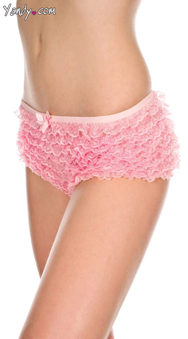 Multi Ruffle Boyshort
