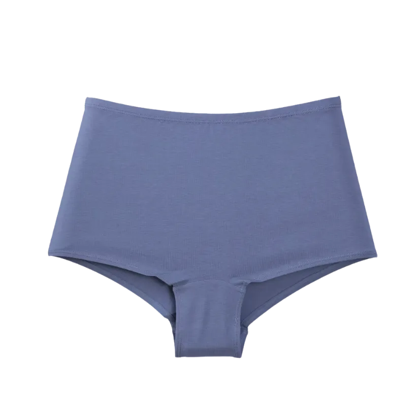 My body is calm: Cotton Boyshort.
