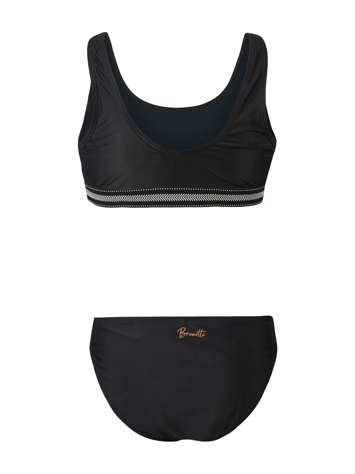 Mya Girls Sports Bikini Set | Black