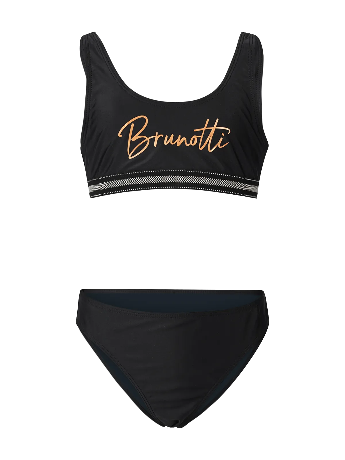 Mya Girls Sports Bikini Set | Black