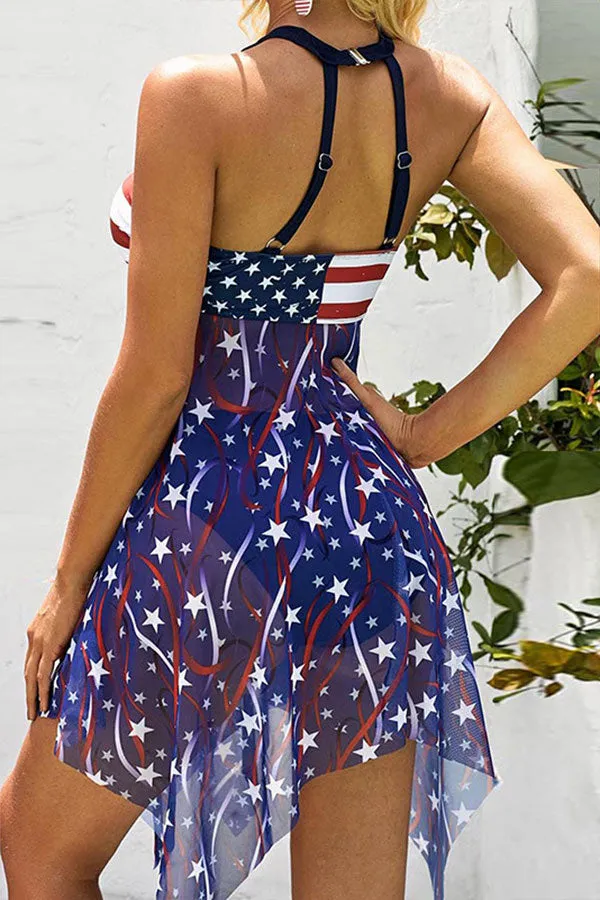 National Flag Sweet Tankini