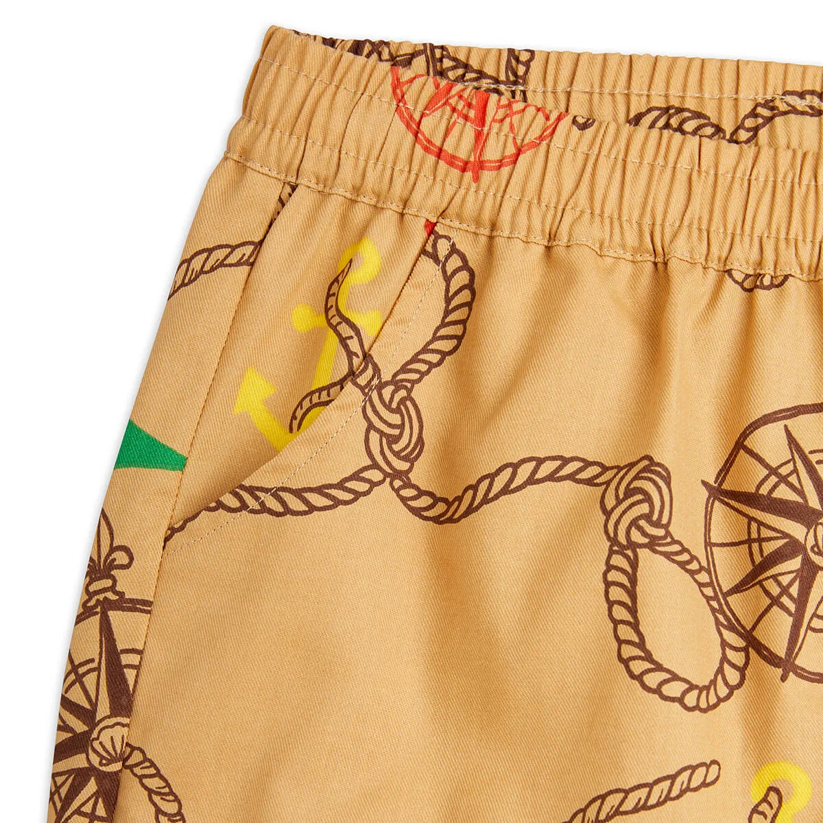 Nautical AOP Swim Shorts by Mini Rodini