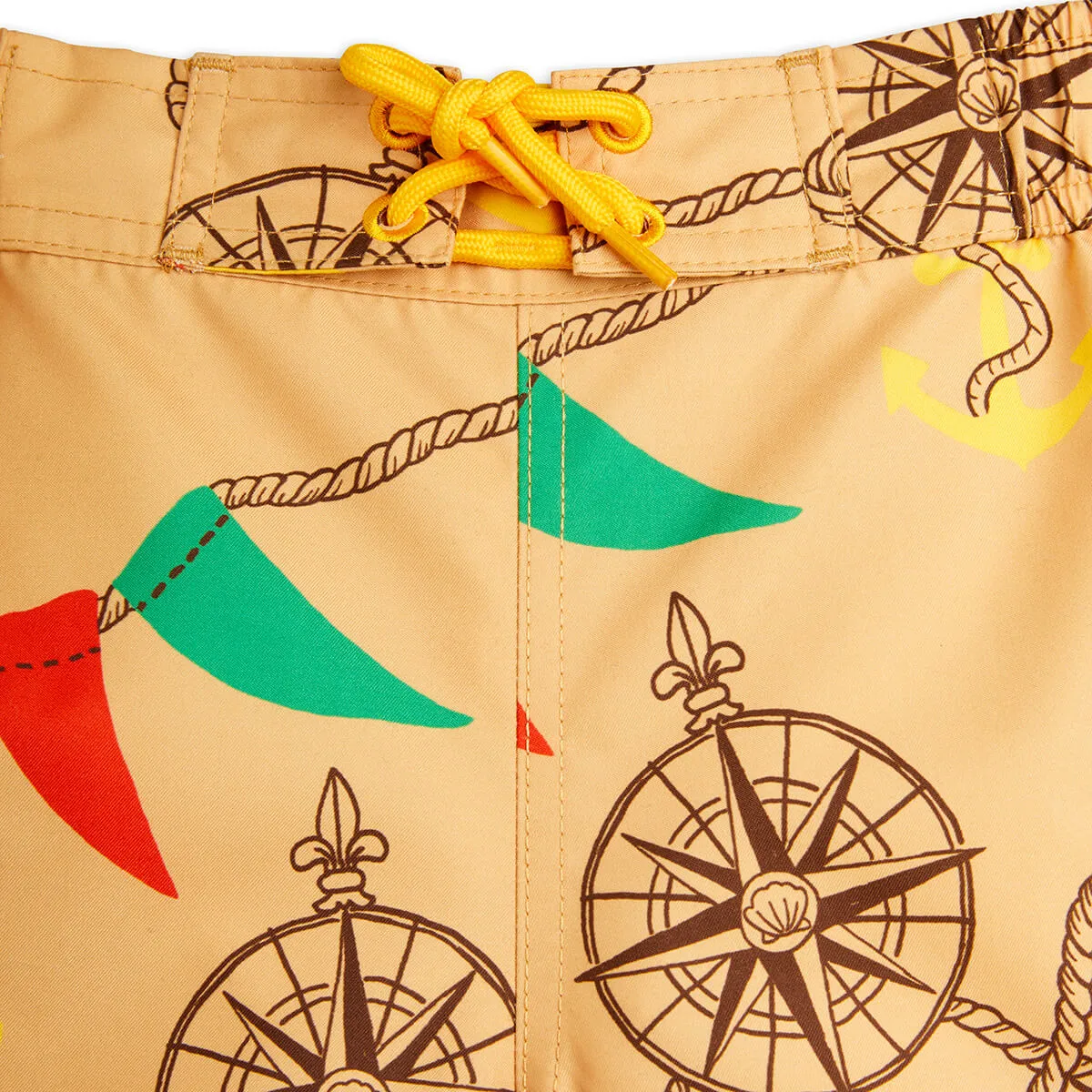 Nautical AOP Swim Shorts by Mini Rodini
