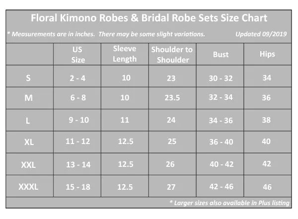 Navy Blue Silk Kimono Womens Robe