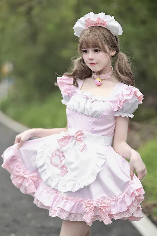 Neko cosplay maid dress