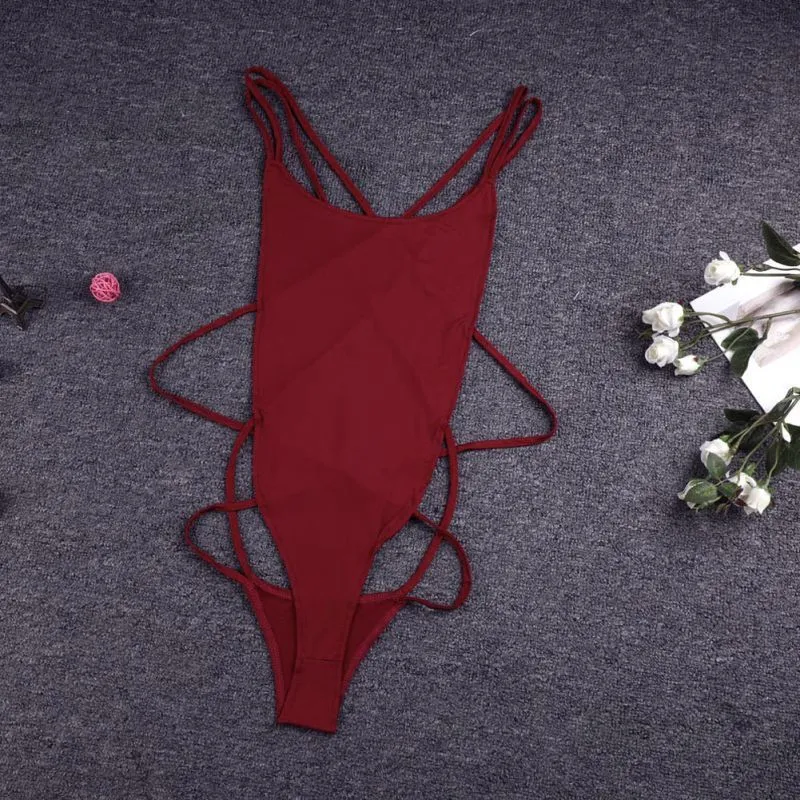 New sexy exposed small sling underwear swimsuit female
