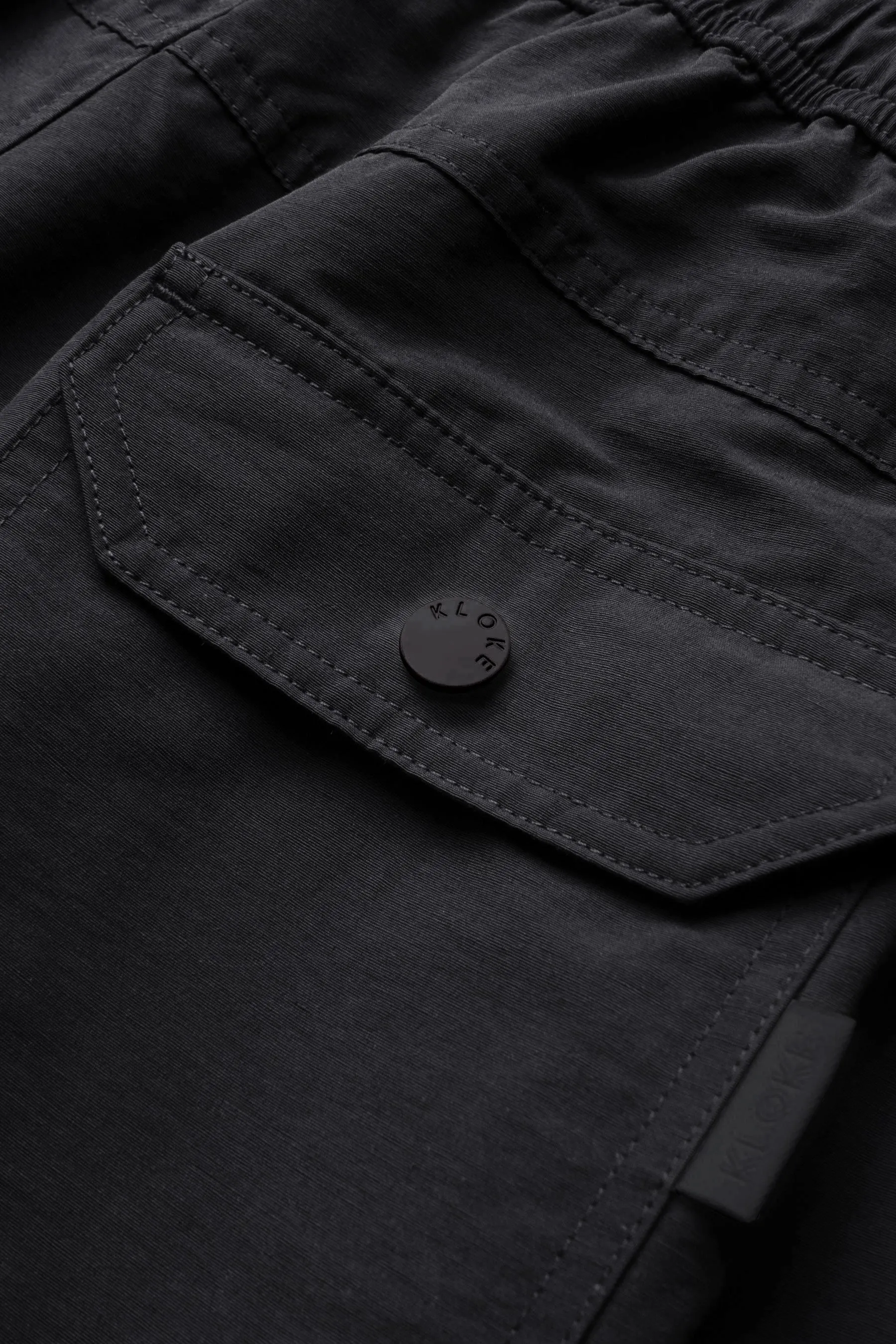 New Wave Swim Short Black