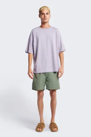 New Wave Swim Short Fatigue Green