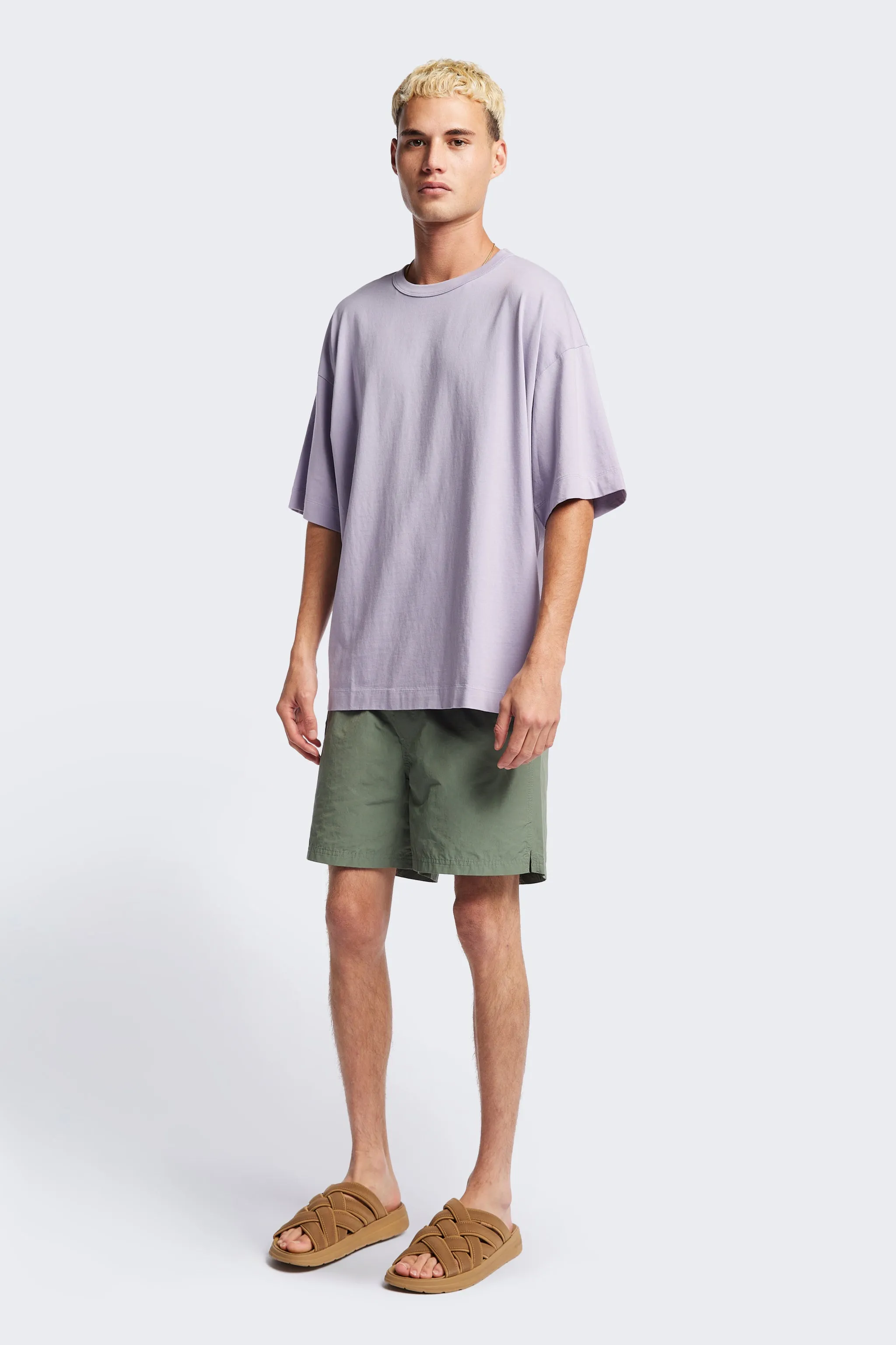 New Wave Swim Short Fatigue Green