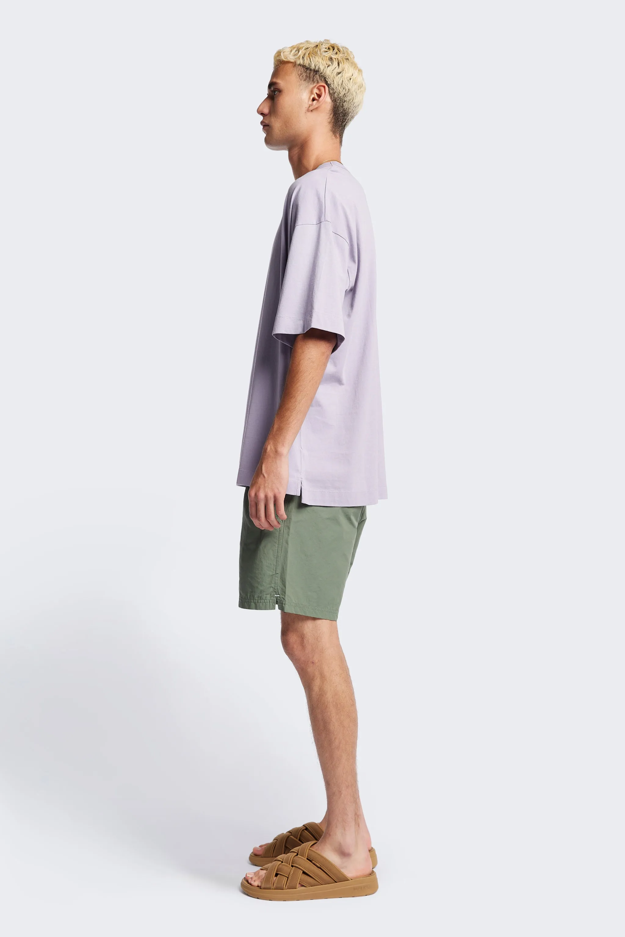 New Wave Swim Short Fatigue Green