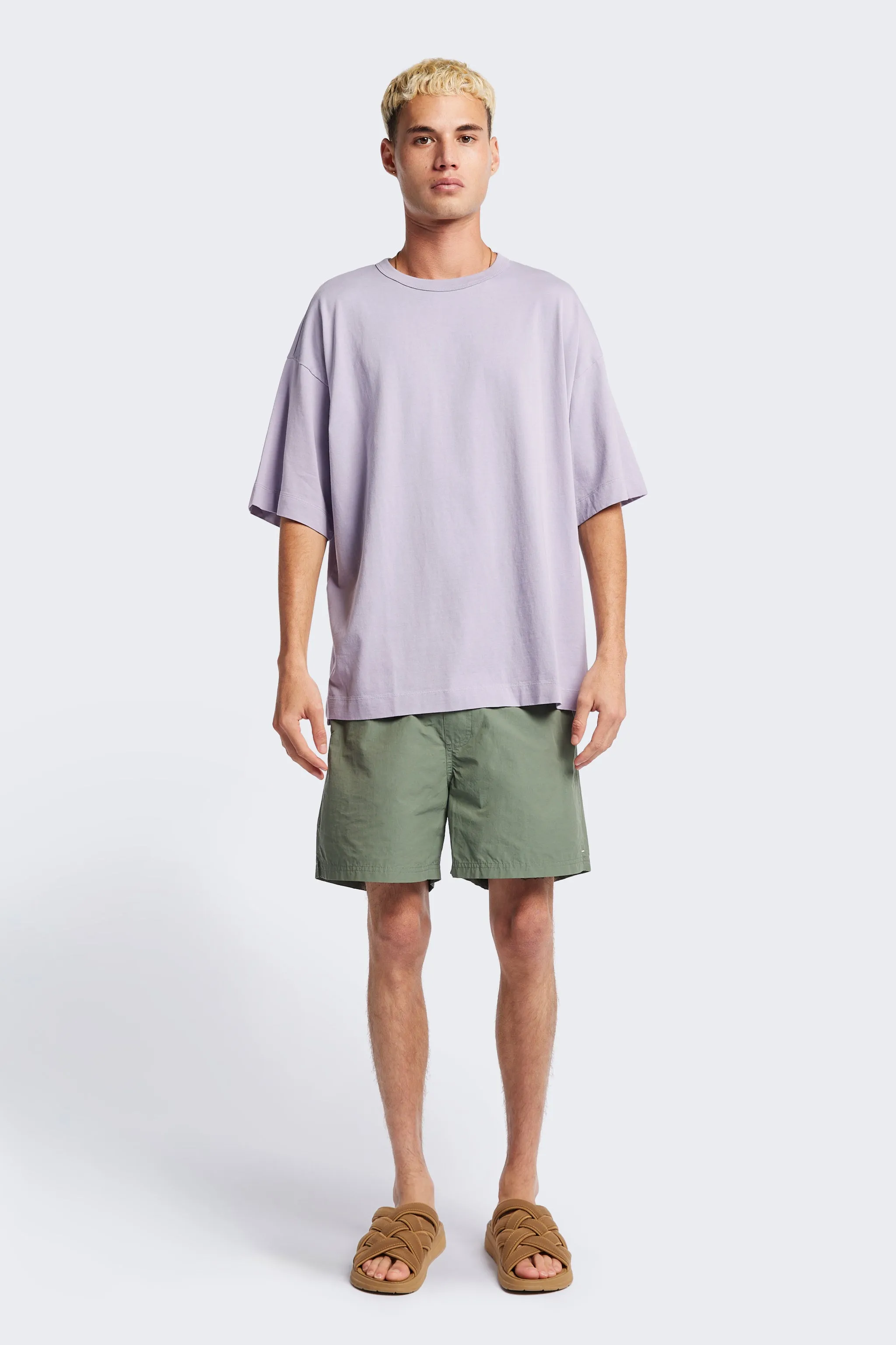 New Wave Swim Short Fatigue Green