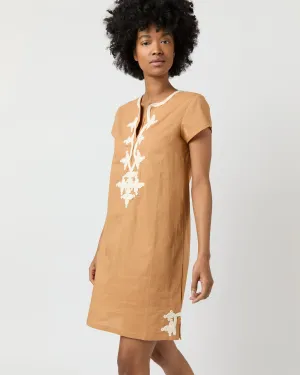 New York Mini Dress in Beige