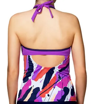 NIKE Techno Splash Tankini Top
