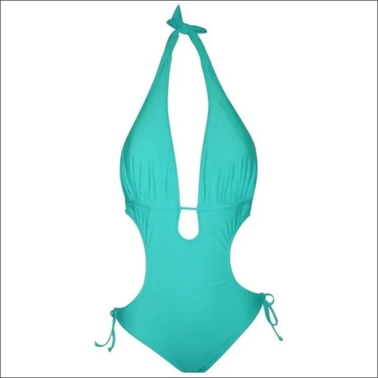 NWSC Women’s Monokini One Piece Swimsuit S M L XL XXL