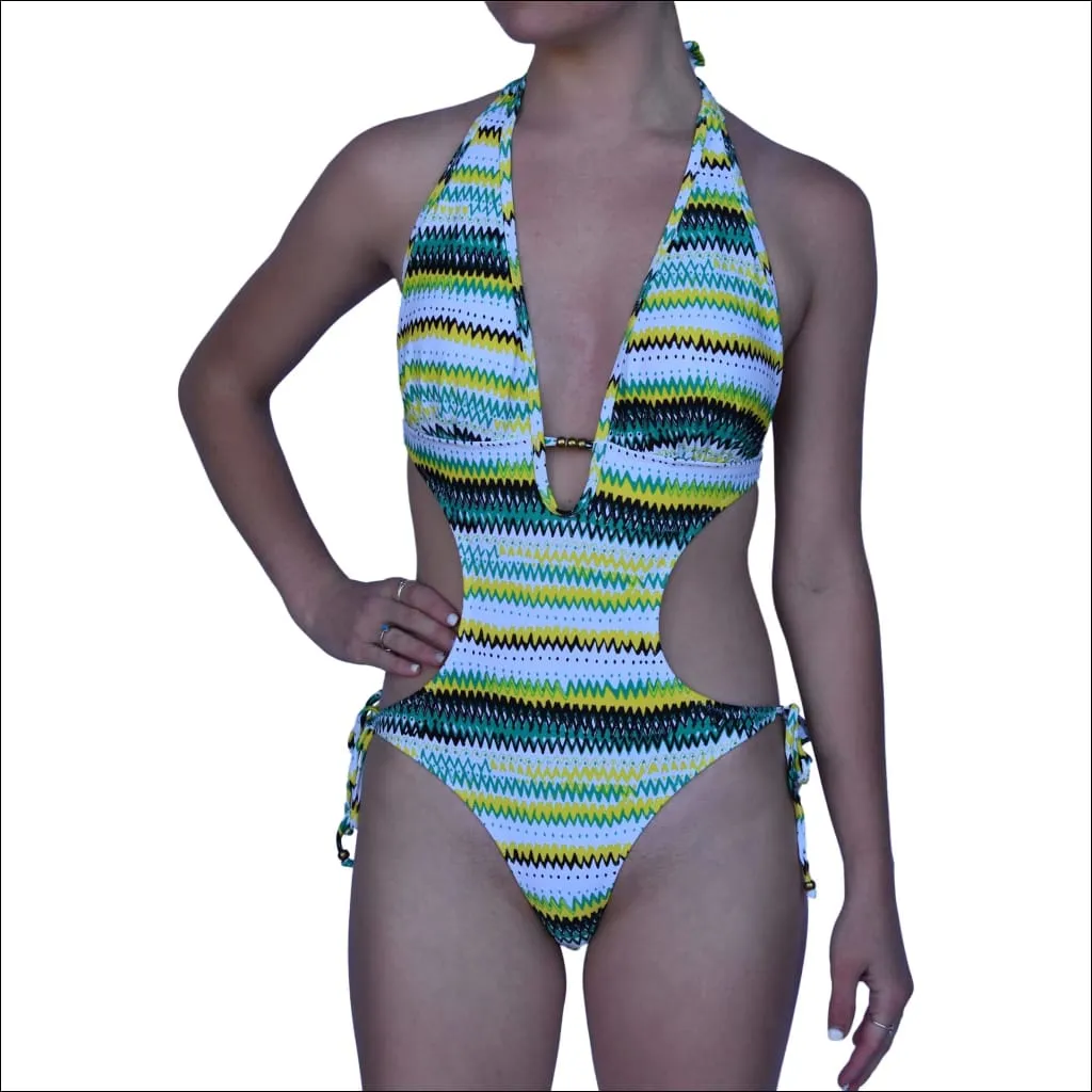 NWSC Women’s Monokini One Piece Swimsuit S M L XL XXL