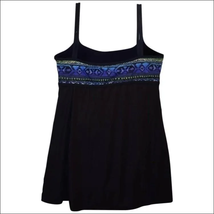 NWSC Women’s Plus Size Empire Waist Swimdress Swimsuit 18 20 22 24 W