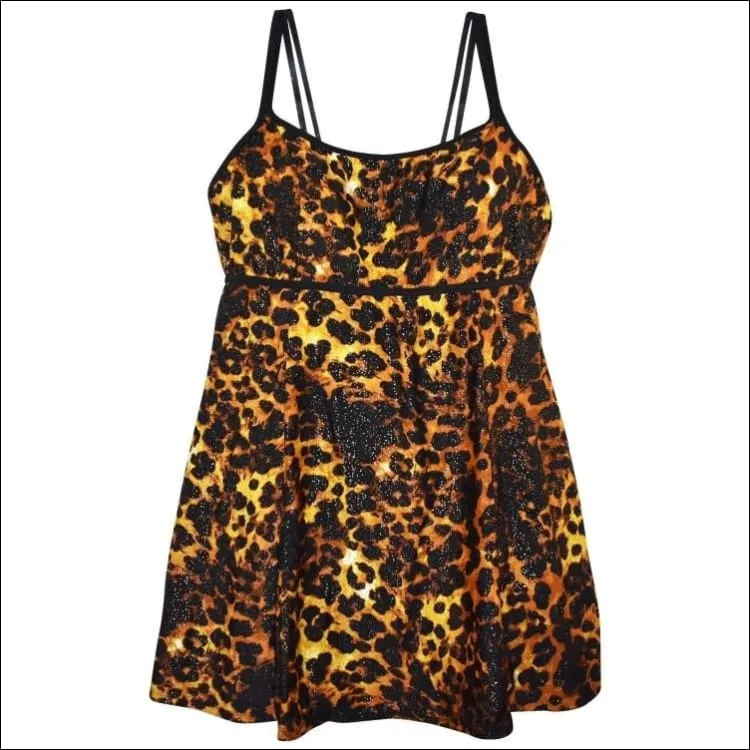 NWSC Women’s Plus Size Empire Waist Swimdress Swimsuit 18 20 22 24 W