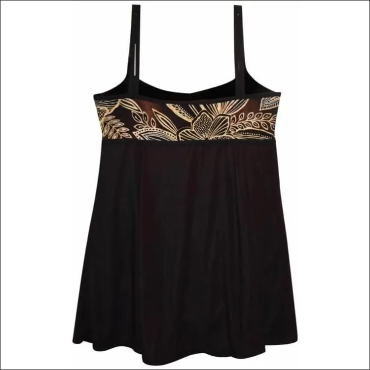 NWSC Women’s Plus Size Empire Waist Swimdress Swimsuit 18 20 22 24 W