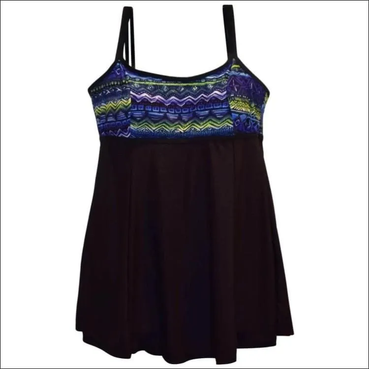 NWSC Women’s Plus Size Empire Waist Swimdress Swimsuit 18 20 22 24 W