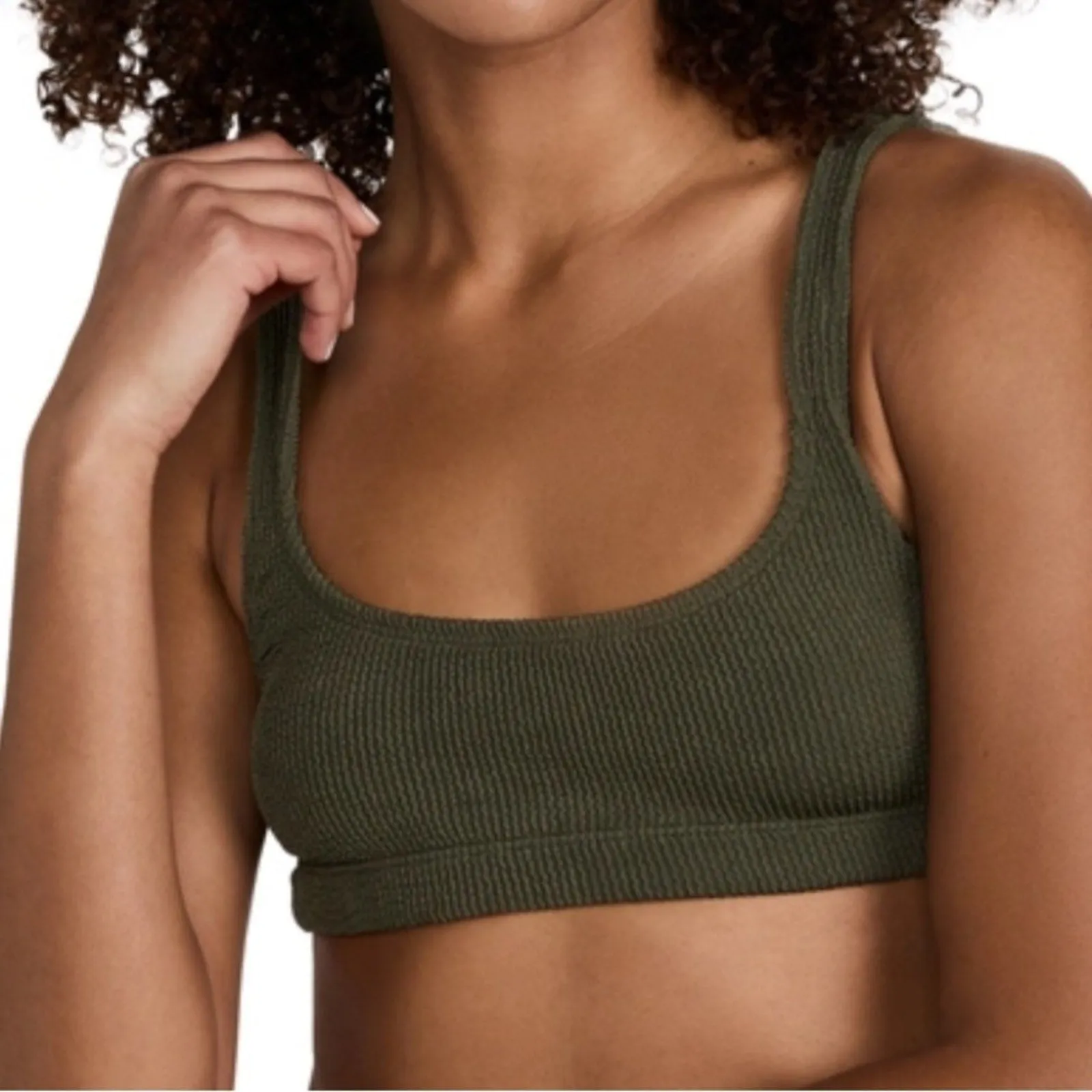 NWT Good American Always Fits Good Cheeky Bottoms & Scoop Bra Bikini Set (2X) - (3X)
